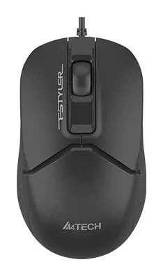 Мышь A4tech Fstyler FM12ST, Black, Wired, 1200dpi, Optical, USB