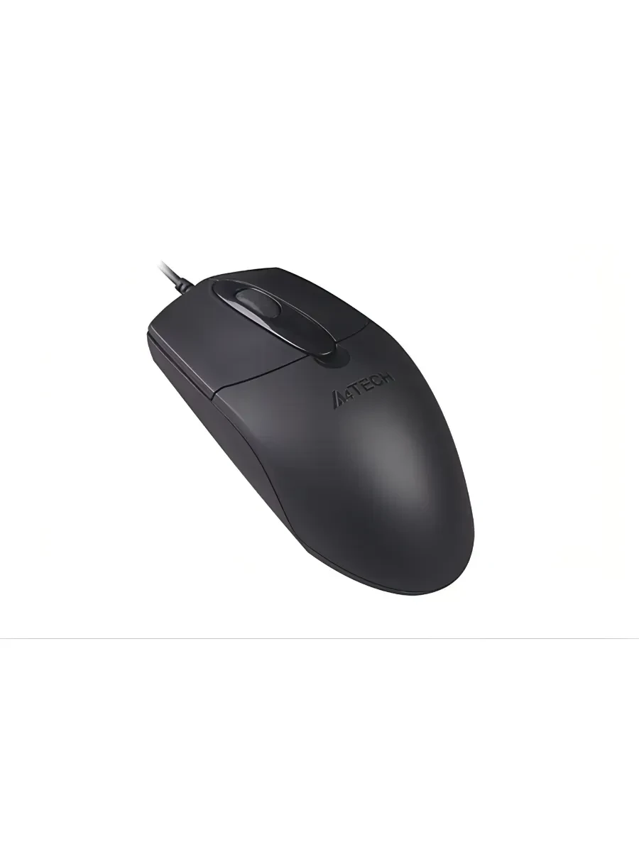 Мышь A4Tech OP-720, Black, Wired, Optical, 1200dpi, USB — 2