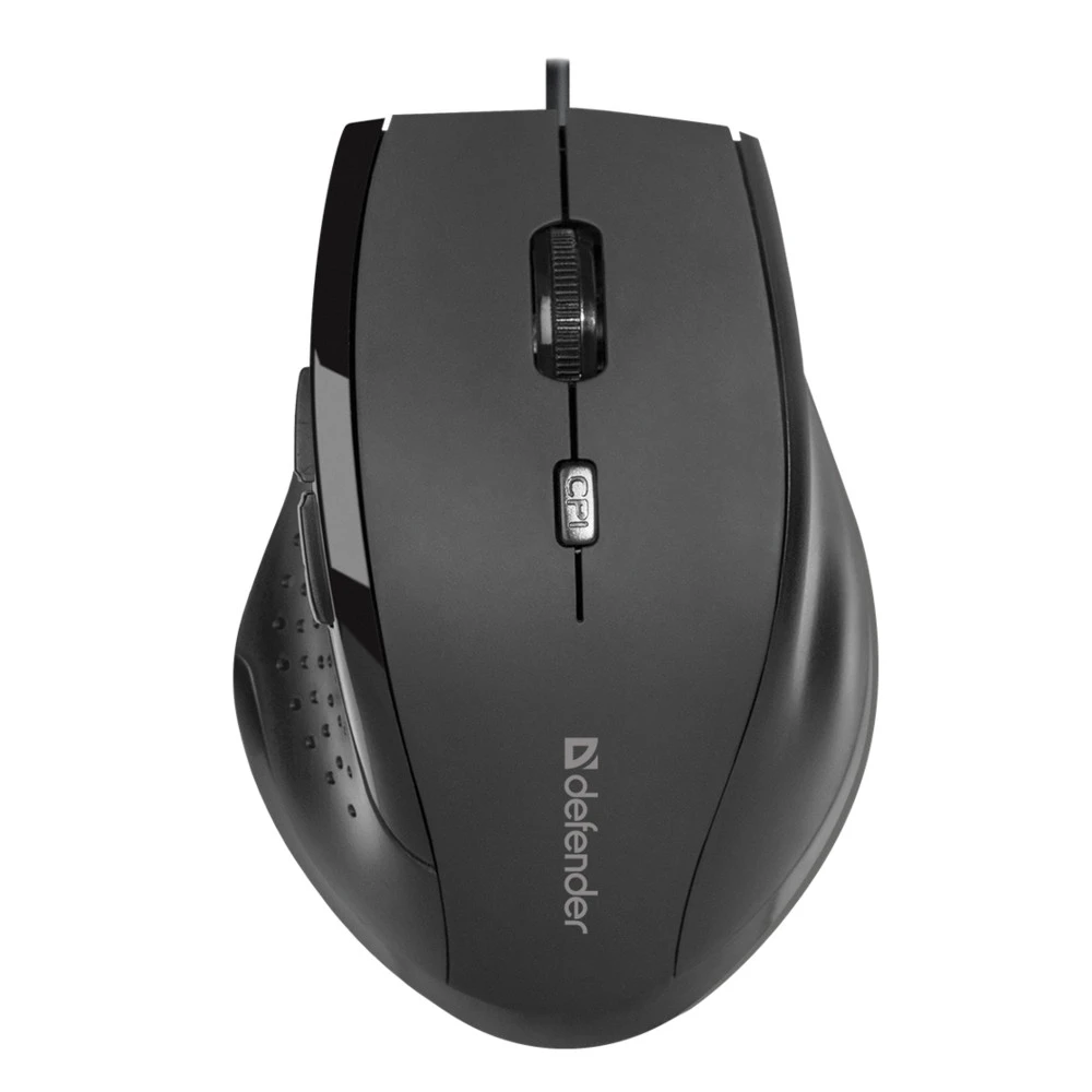 Мышь Defender Accura MM-362, Black, Wired, Optical, 1600dpi, USB — 3