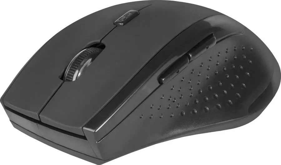 Мышь Defender Accura MM-365, Black, Wireless, Optical, 1600dpi, 2 x AAA, USB — 3
