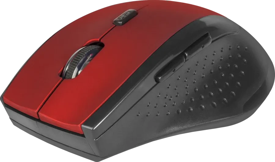 Мышь Defender Accura MM-365, Red, Wireless, Optical, 1600dpi, 2 x AAA, USB — 3
