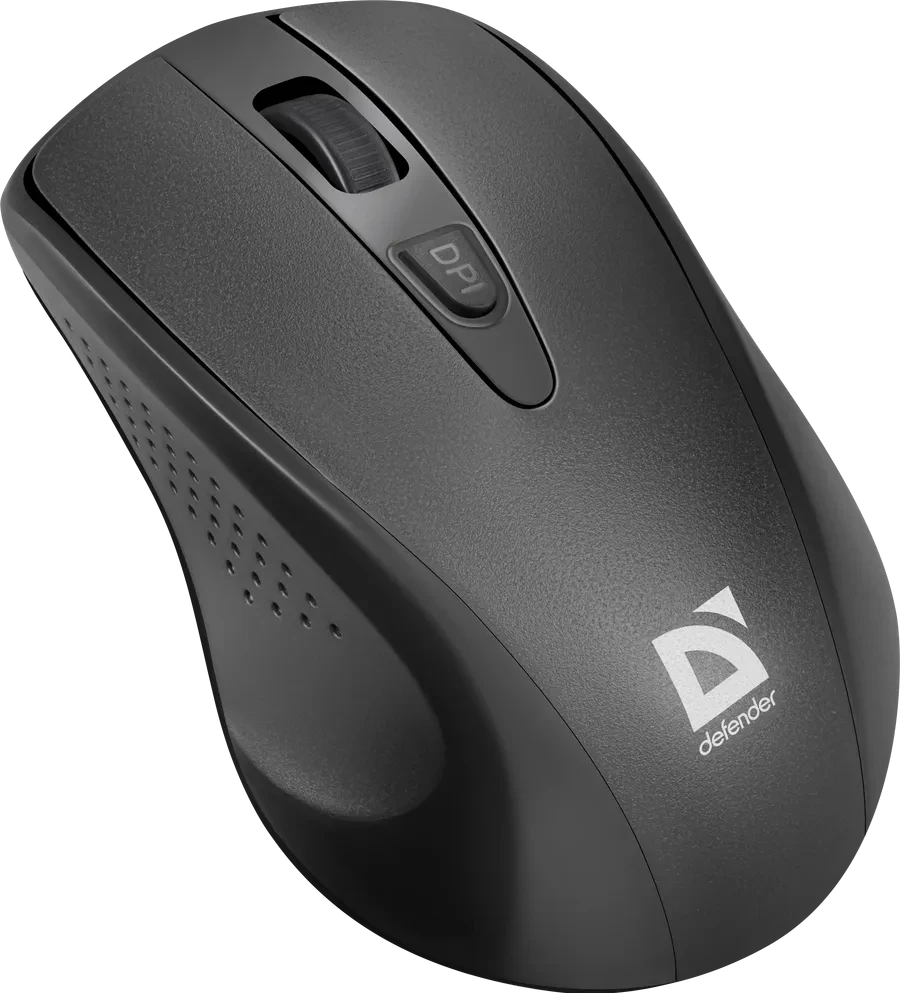 Мышь Defender Datum MM-265, Black, Wireless, Optical, 1600dpi, 2 x AAA, USB — 5