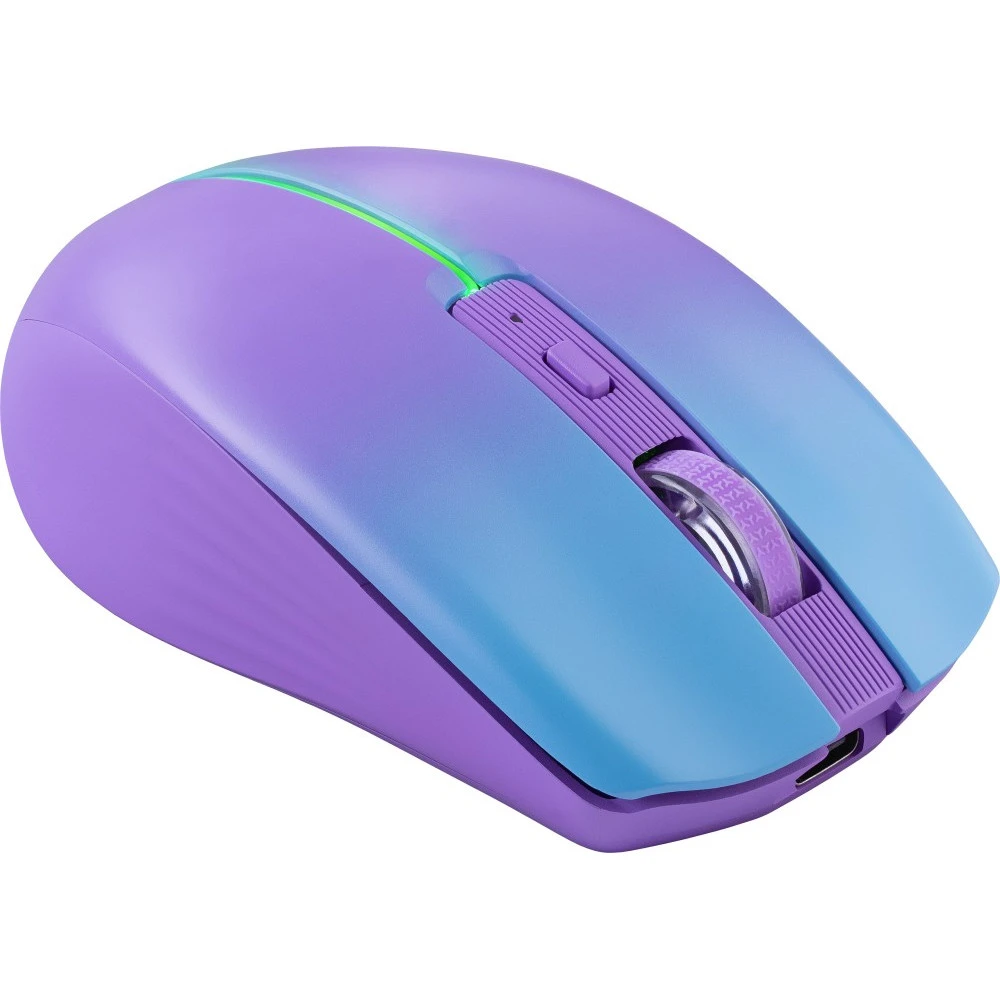 Мышь Defender Mystery MM-301, Violet, Wireless, Optical, 1600dpi, 500mAh, USB — 5