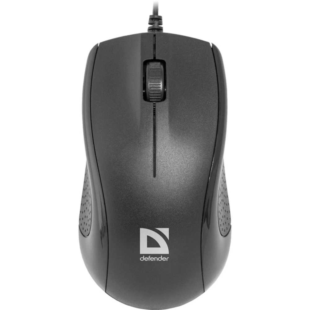 Мышь Defender Optimum MB-160, Black, Wired, Optical, 1000dpi, USB — 4