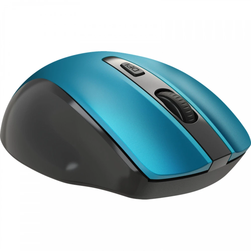 Мышь Defender Prime MB-053, Turquoise, Wireless, Optical, 1600dpi, 1xAA, USB — 4