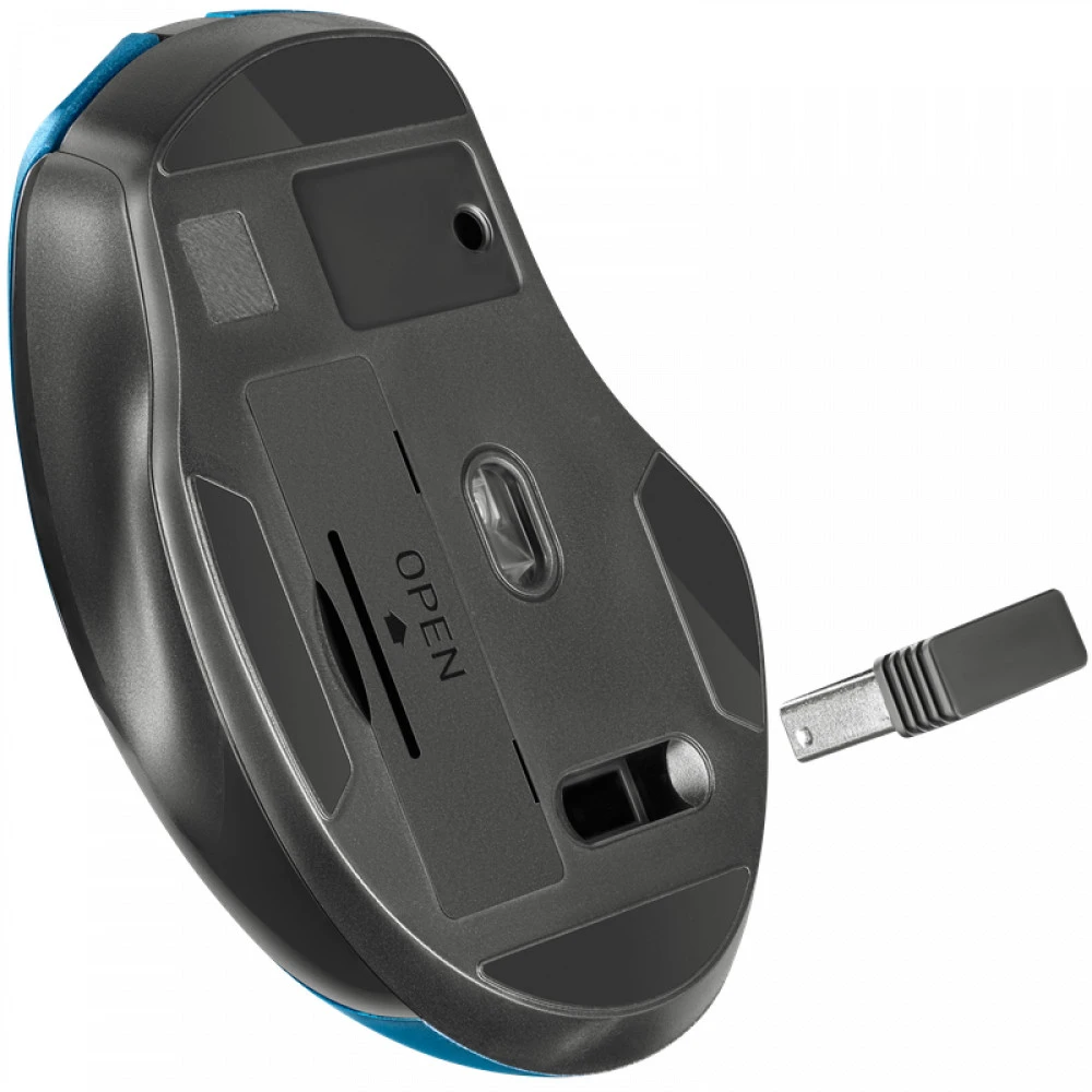 Мышь Defender Prime MB-053, Turquoise, Wireless, Optical, 1600dpi, 1xAA, USB — 5