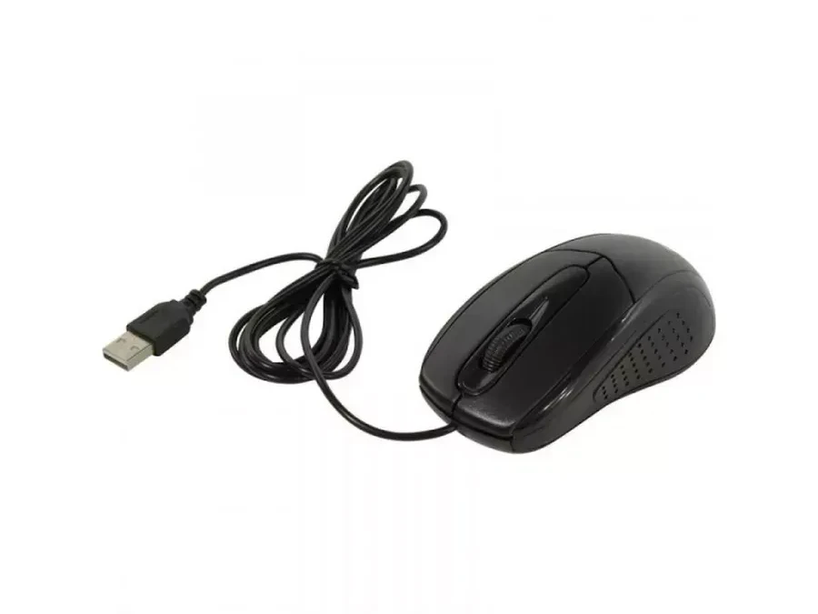 Мышь Defender Standard MB-580, Black, Wired, Optical, 1000dpi, USB — 2