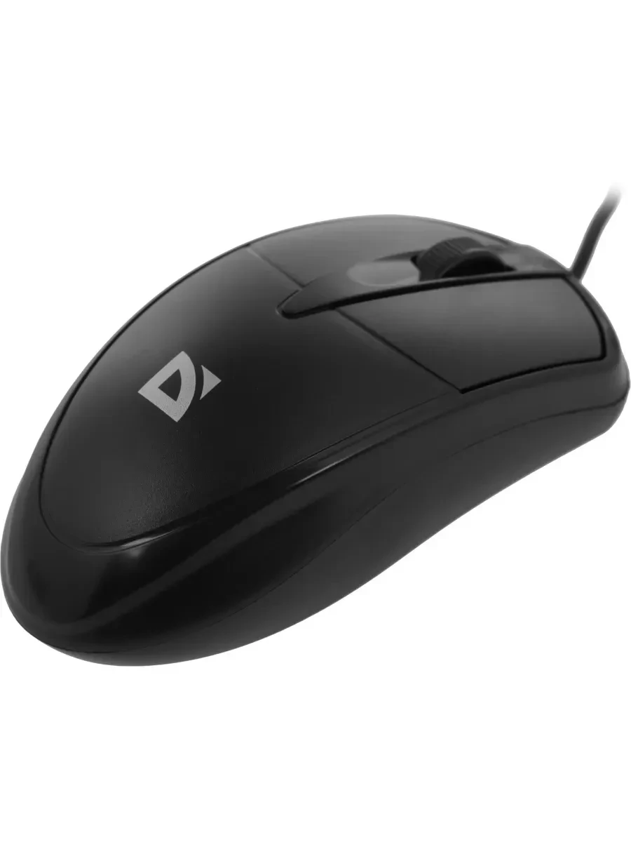 Мышь Defender Trace MB-989, Black, Wired, Optical, 1000dpi, USB — 2