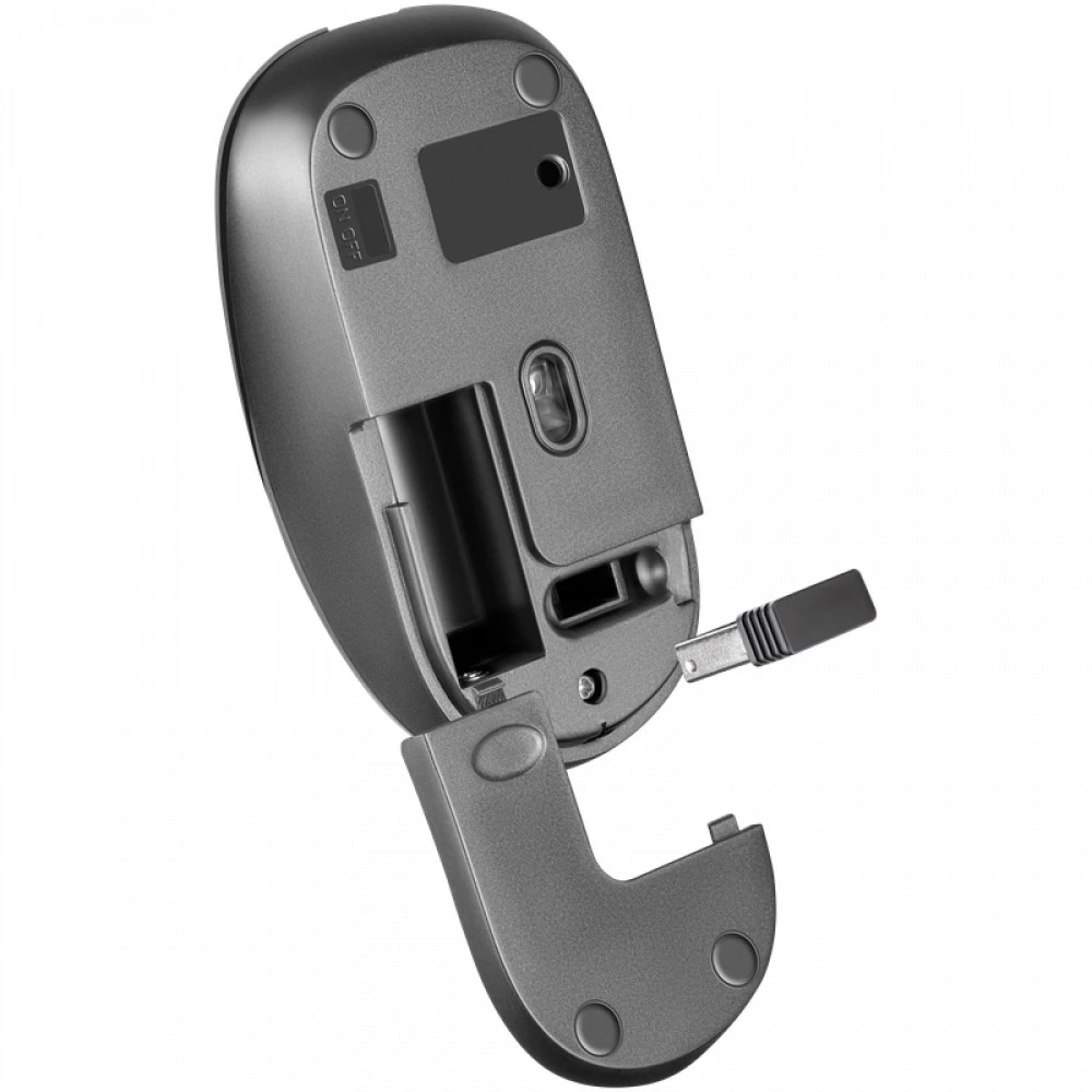 Мышь Defender Wave MM-995, Gray, Wireless, Optical, 1600dpi, 1 x AA, USB — 4