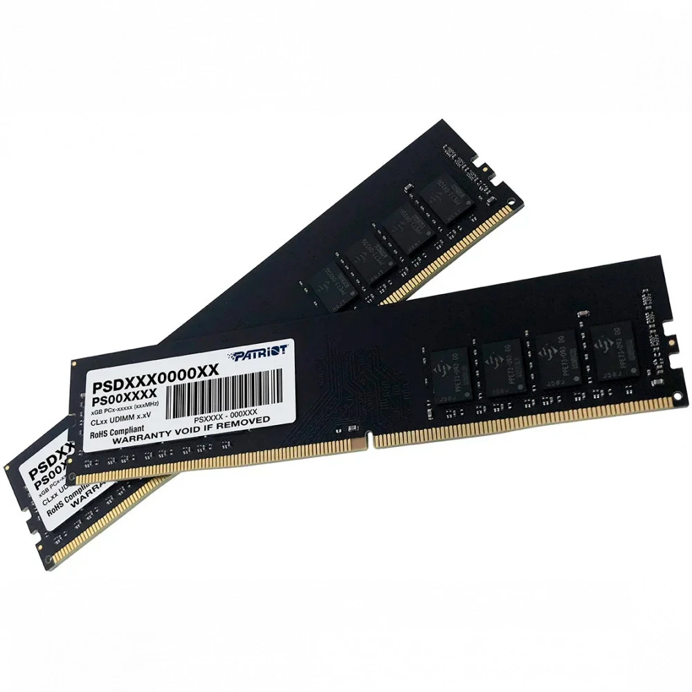Модуль памяти Patriot Signature, PSD416G3200K, DDR4, DIMM, 16Gb, KIT, 2x8Gb, 3200Mhz, CL22 — 2