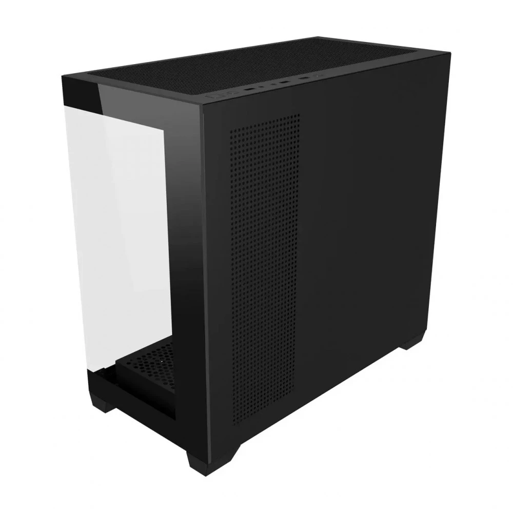 Компьютерный корпус FSP S340, Без БП, 2xUSB3.0, 3xFAN120 ARGB, 2xGlass, Black, ATX — 2