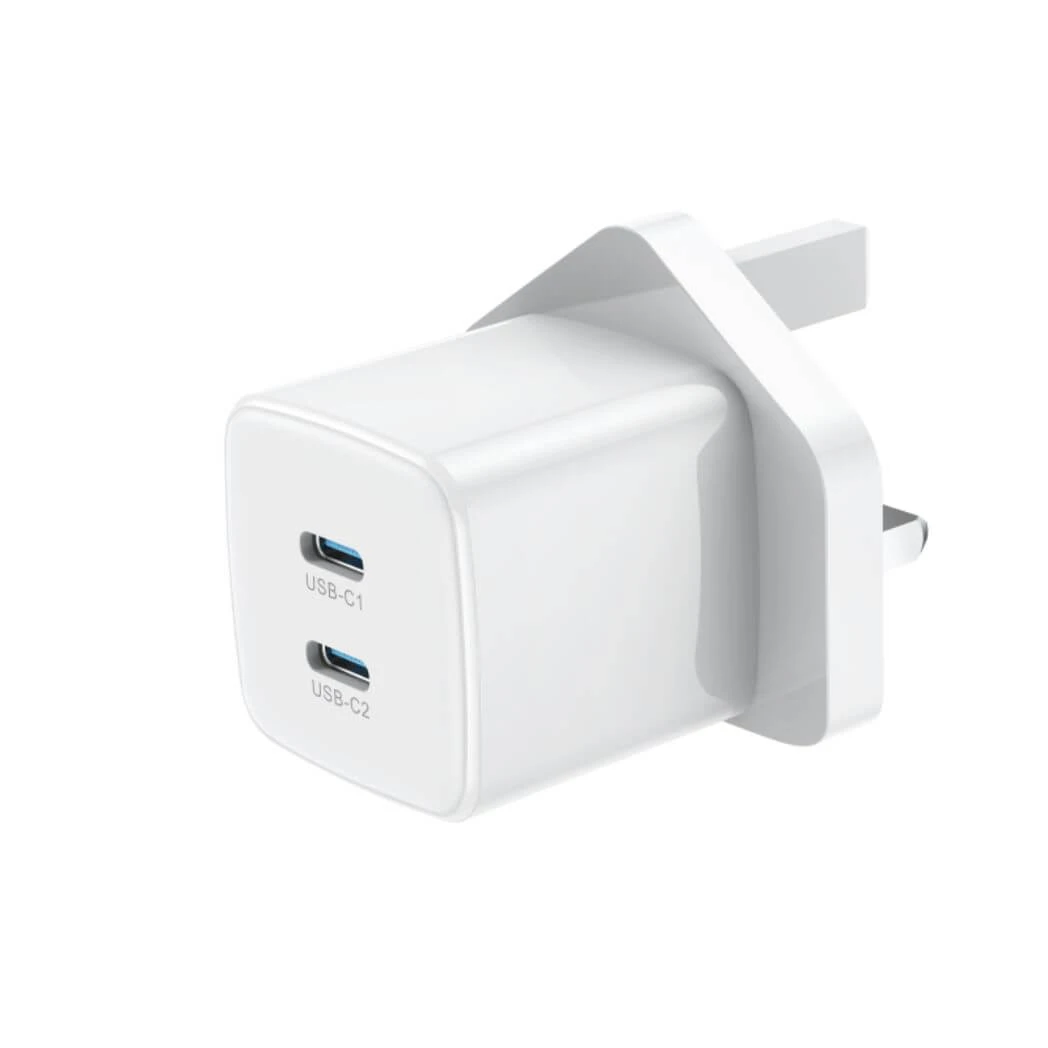 Зарядное устройство Huntkey G35 Pro, 35W, Input 100-240V~50/60Hz, Output: 5V/3A-20V1.5A, Port: 2C