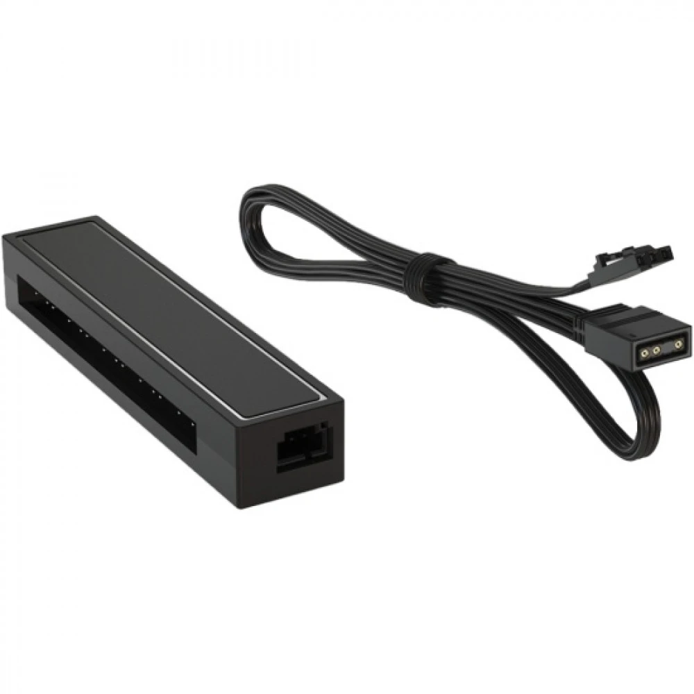 Разветвитель Fan Hub ID-Cooling FH-05 ARGB, 5x 3-pin Addressable RGB, 5V