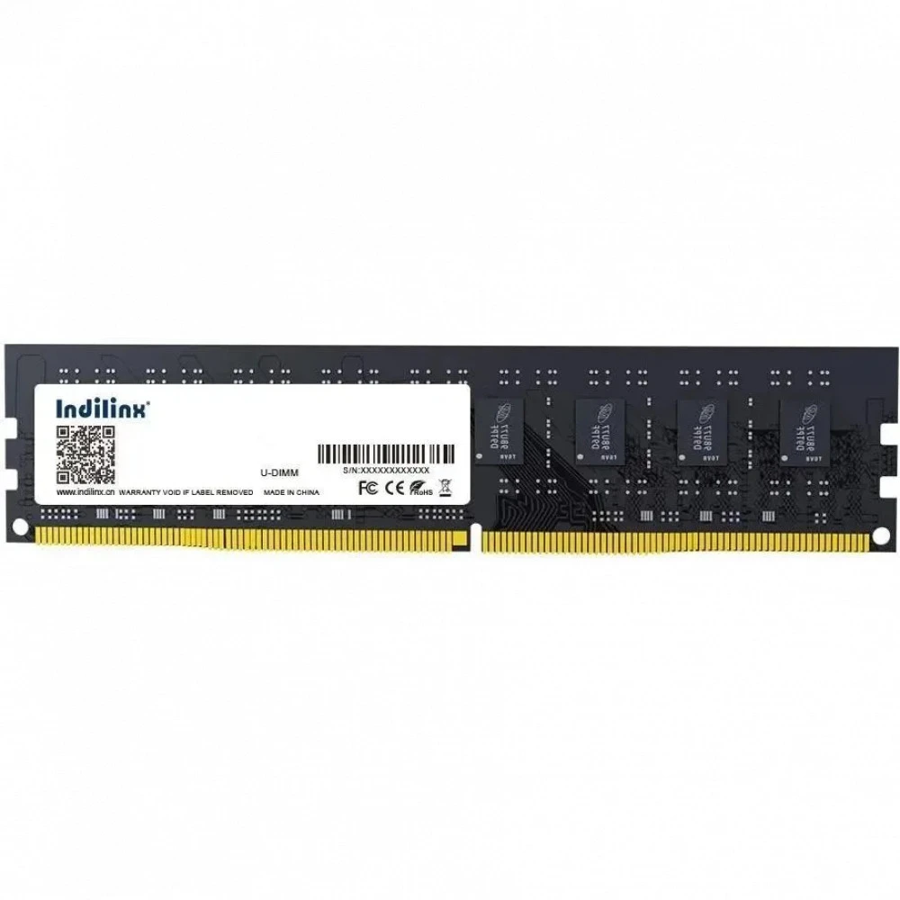Модуль памяти Indilinx IND-ID5P56SP08X, DDR5, 8GB, 5600Mhz, PC, UDIMM, Retail