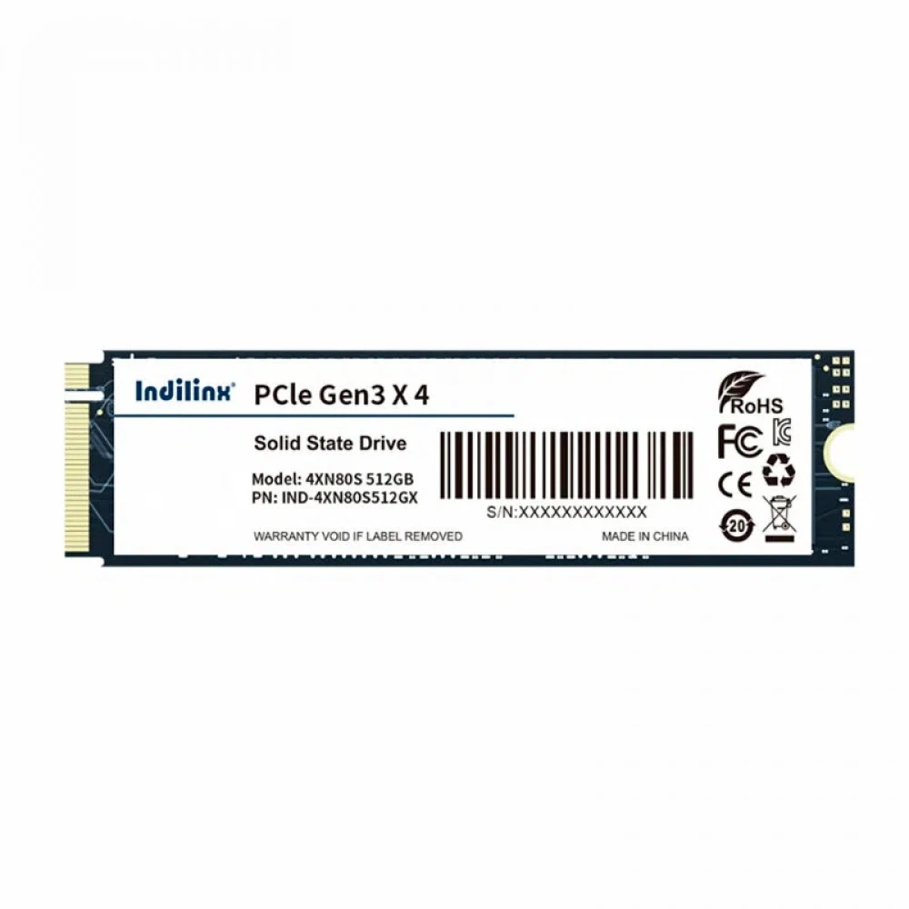 Твердотельный накопитель SSD Indilinx IND-4XN80S512GX, 512GB, M.2 2280, Gen3x4, Retail