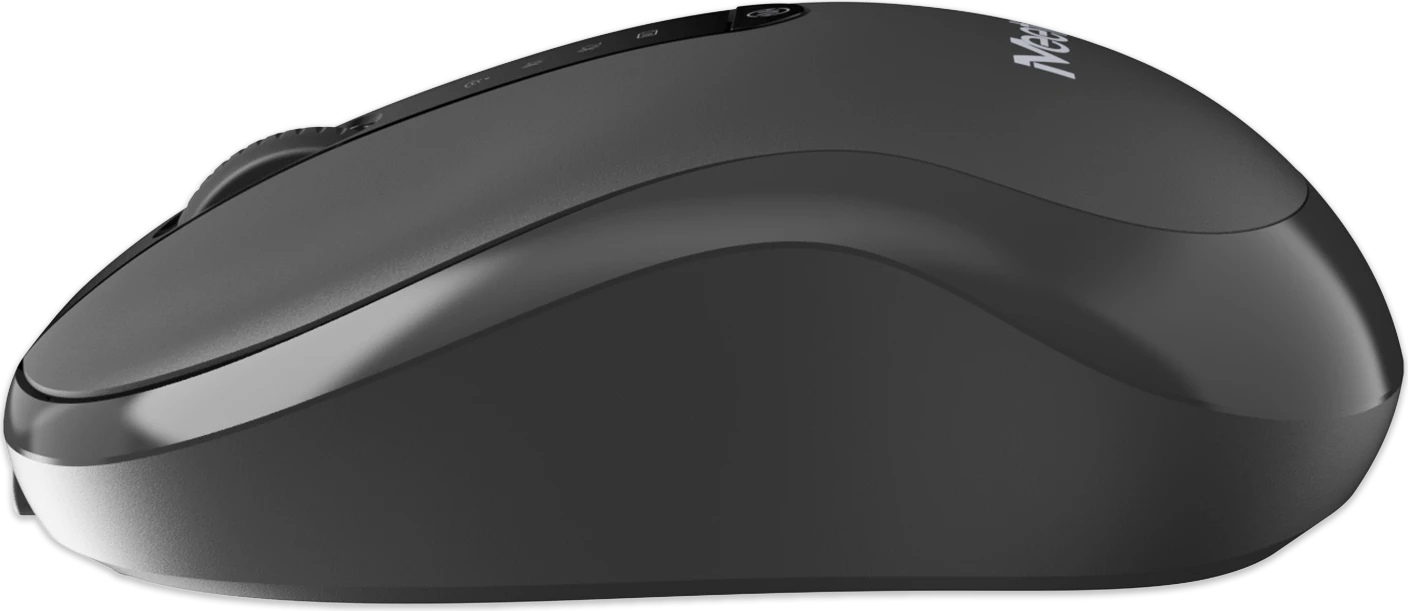 Мышь Meetion BTM185R Black, Wireless, Оптическая, 3200DPI, 4 Button, 300mAh, USB, 2.4 GHz/BT — 4