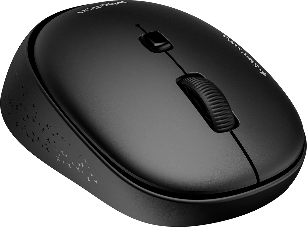 Мышь Meetion R571 Black, Wireless, Оптическая, 1600DPI, 4 Button, 1xAA, USB, 2.4 GHz — 4