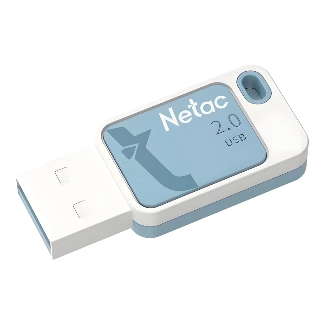Флэш-накопитель Netac UA31 64GB USB2.0 Flash Drive, Plastic, Blue