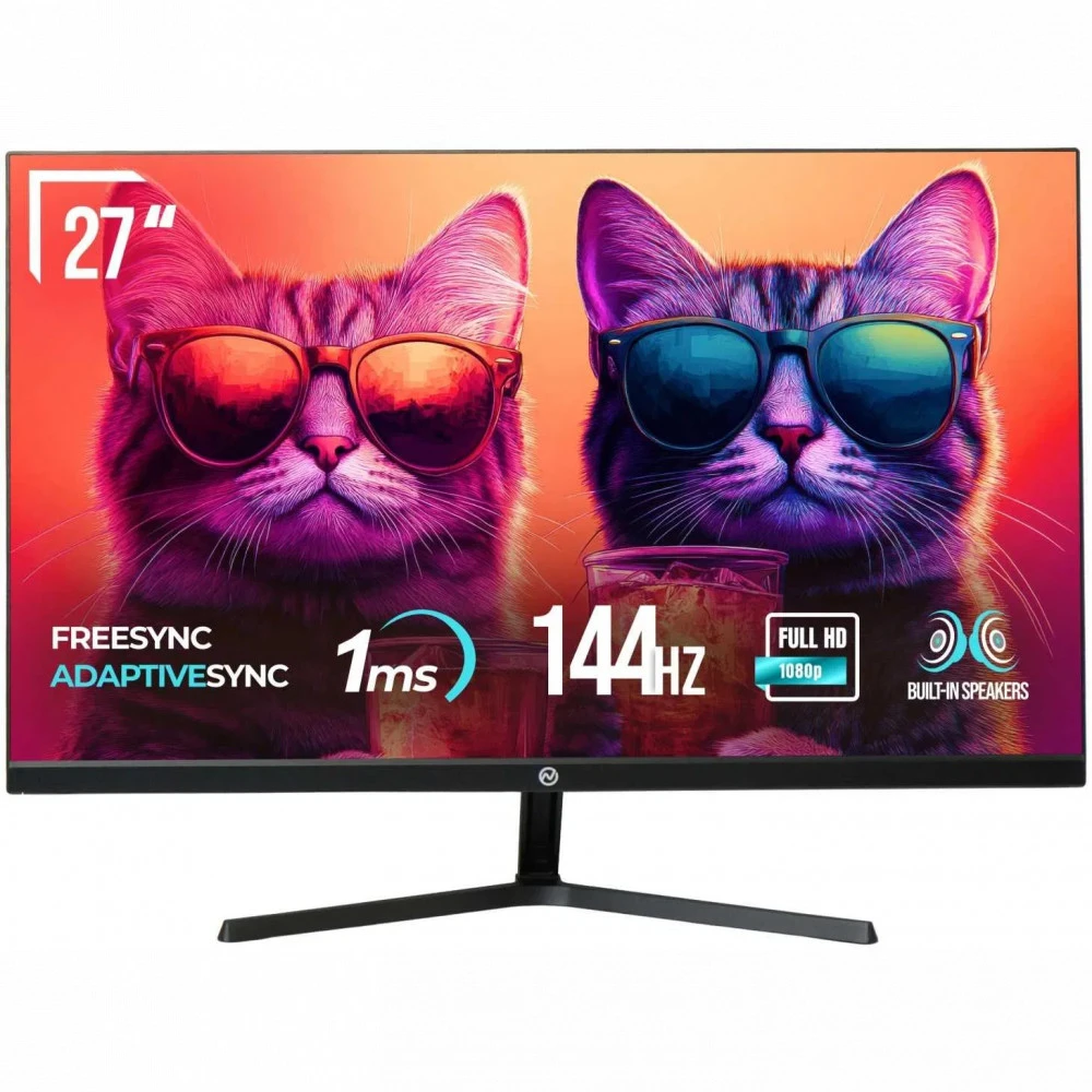 Монитор 27" ONVYX ONMR27FHD240B169F, FullHD, IPS, Grade A+, 240Hz, 1ms, 300 cd/m2, HDMI/DP