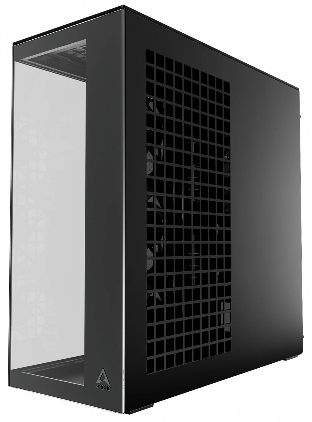 Компьютерный корпус Arctic Xtender Black(Clear Glass), 5 ARGB FAN, USB-C, 2xUSB-A, E-ATX — 3