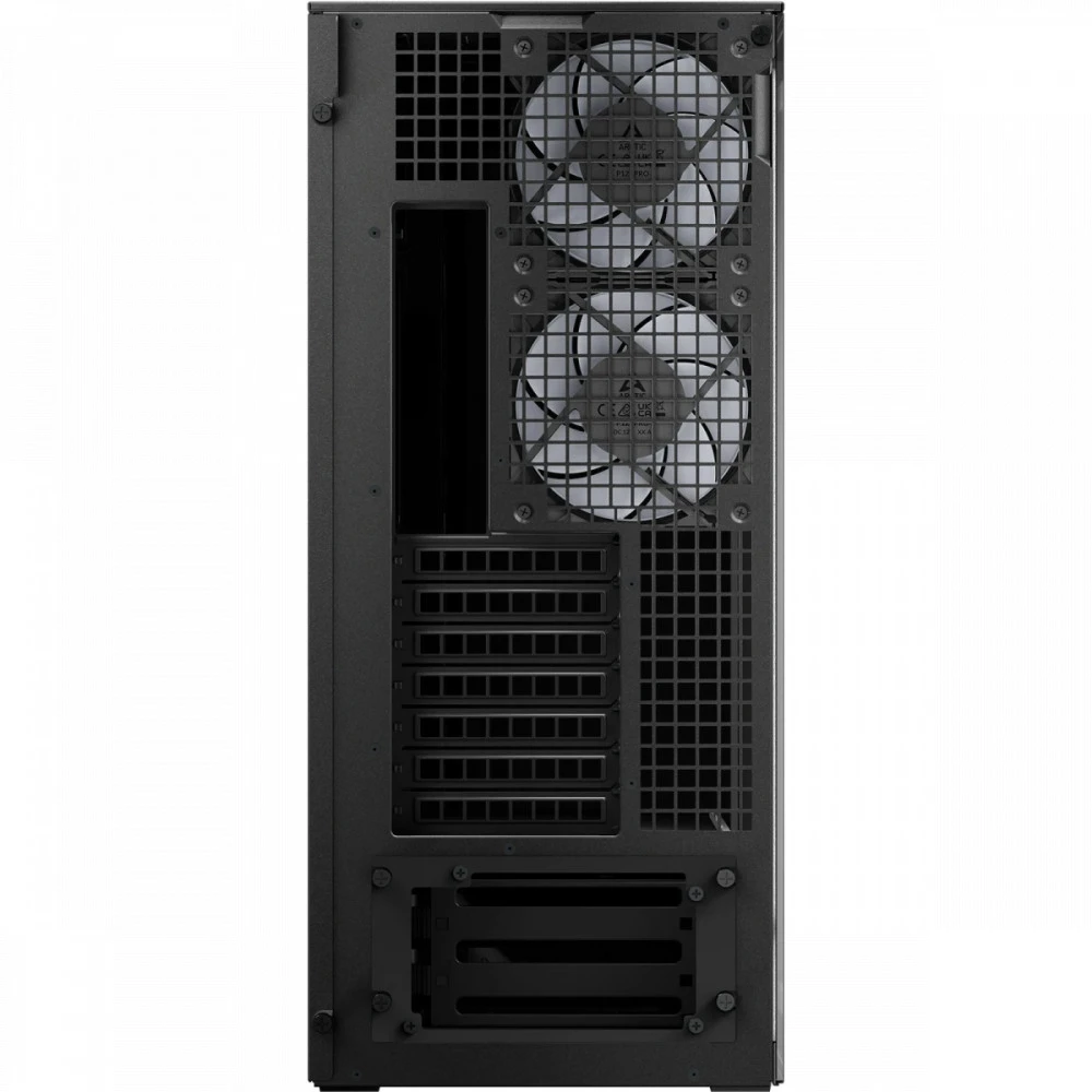 Компьютерный корпус Arctic Xtender Black(Mirror Glass), 5 ARGB FAN, USB-C, 2xUSB-A, E-ATX — 5