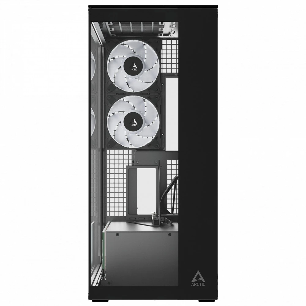Компьютерный корпус Arctic Xtender VG Black(Clear Glass), 5 ARGB FAN, USB-C, 2xUSB-A, E-ATX — 3
