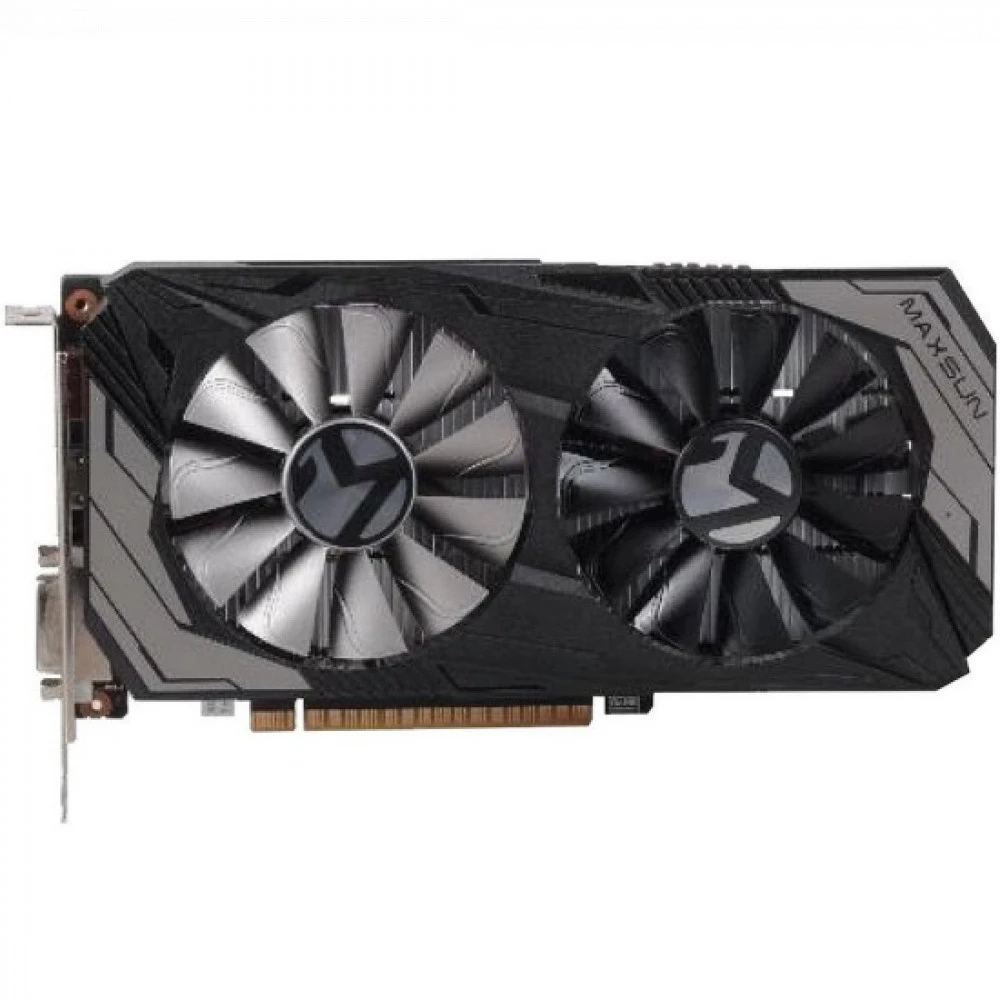 Видеокарта MaxSun MS-GTX1650 TR 4GD6, 1хHDMI+1xDVI+1xDP, 4GB GDDR6 128bit, PCIe