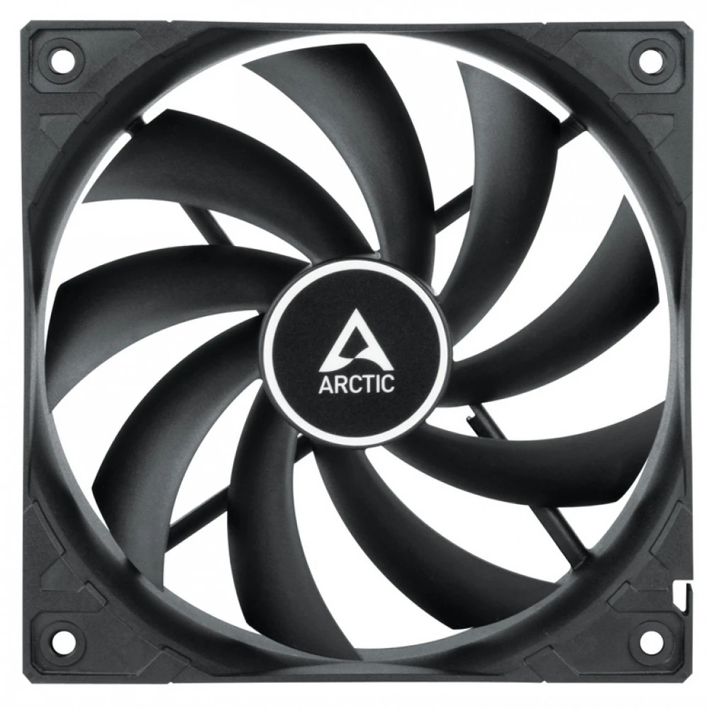 Кулер для корпуса ARCTIC F12 (Black), ACFAN00201A, 12cm, 1350rpm, 3Pin, Fluid Dynamic