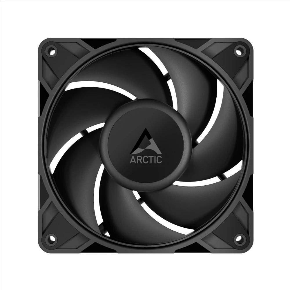 Кулер для корпуса ARCTIC P12 Pro (Black), ACFAN00305A, 12cm, 600-3000rpm, 4Pin, Fluid Dyn.