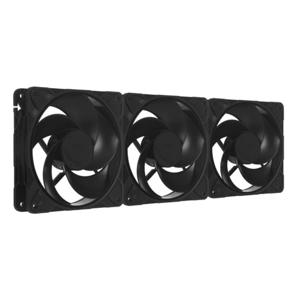 Кулер для корпуса ARCTIC P12 Pro Reverse 3 Pack (Black), ACFAN00332A, 12cm, 500-3000rpm, 4Pin, Fluid