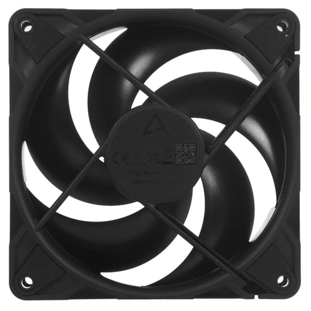 Кулер для корпуса ARCTIC P12 Pro Reverse 3 Pack (Black), ACFAN00332A, 12cm, 500-3000rpm, 4Pin, Fluid — 4