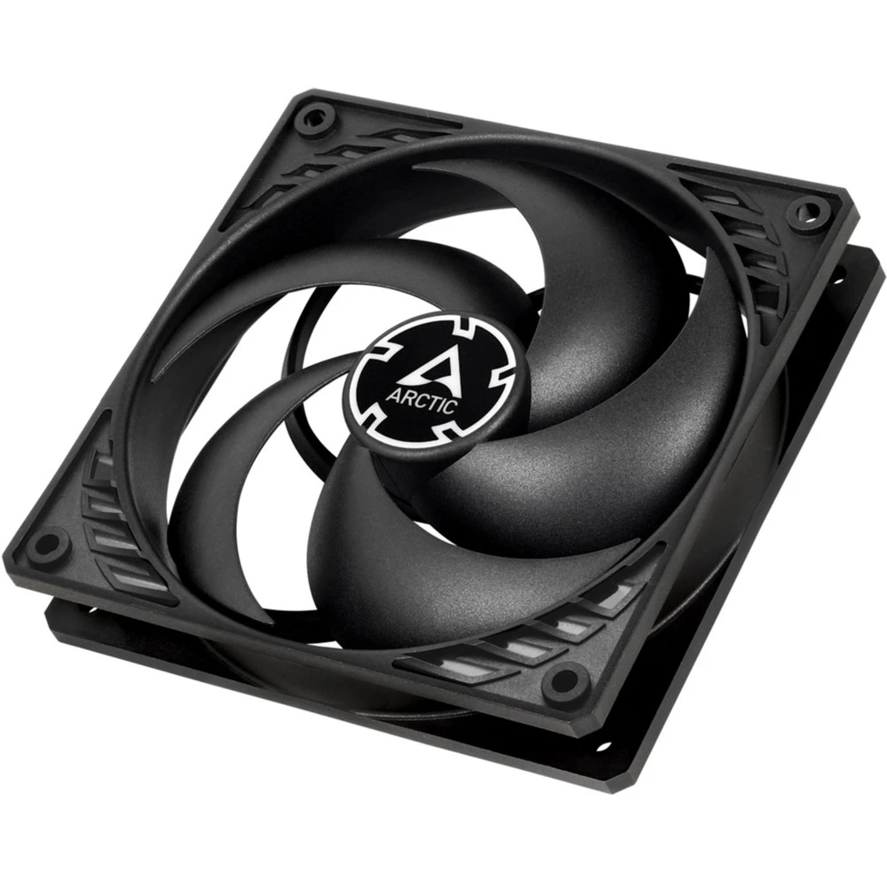 Кулер для корпуса ARCTIC P12 Silent (Black), ACFAN00130A, 12cm, 1050rpm, 3Pin, Fluid Dynamic — 2