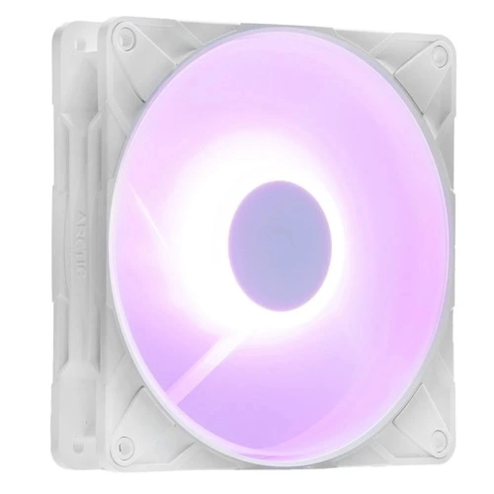 Кулер для корпуса ARCTIC P14 Pro Reverse ARGB (White), ACFAN00324A, 14cm, 400-2500rpm, 4Pin, Fluid