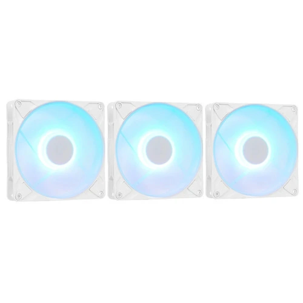 Кулер для корпуса ARCTIC P14 Pro Reverse ARGB 3 Pack (White), ACFAN00328A, 14cm, 400-2500rpm, 4Pin