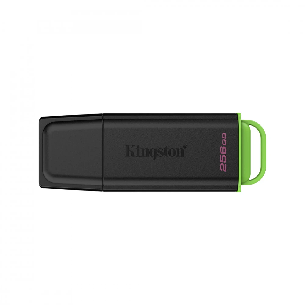 USB-накопитель Kingston DTXG2/256GB 256GB Чёрный/Зелёный — 2