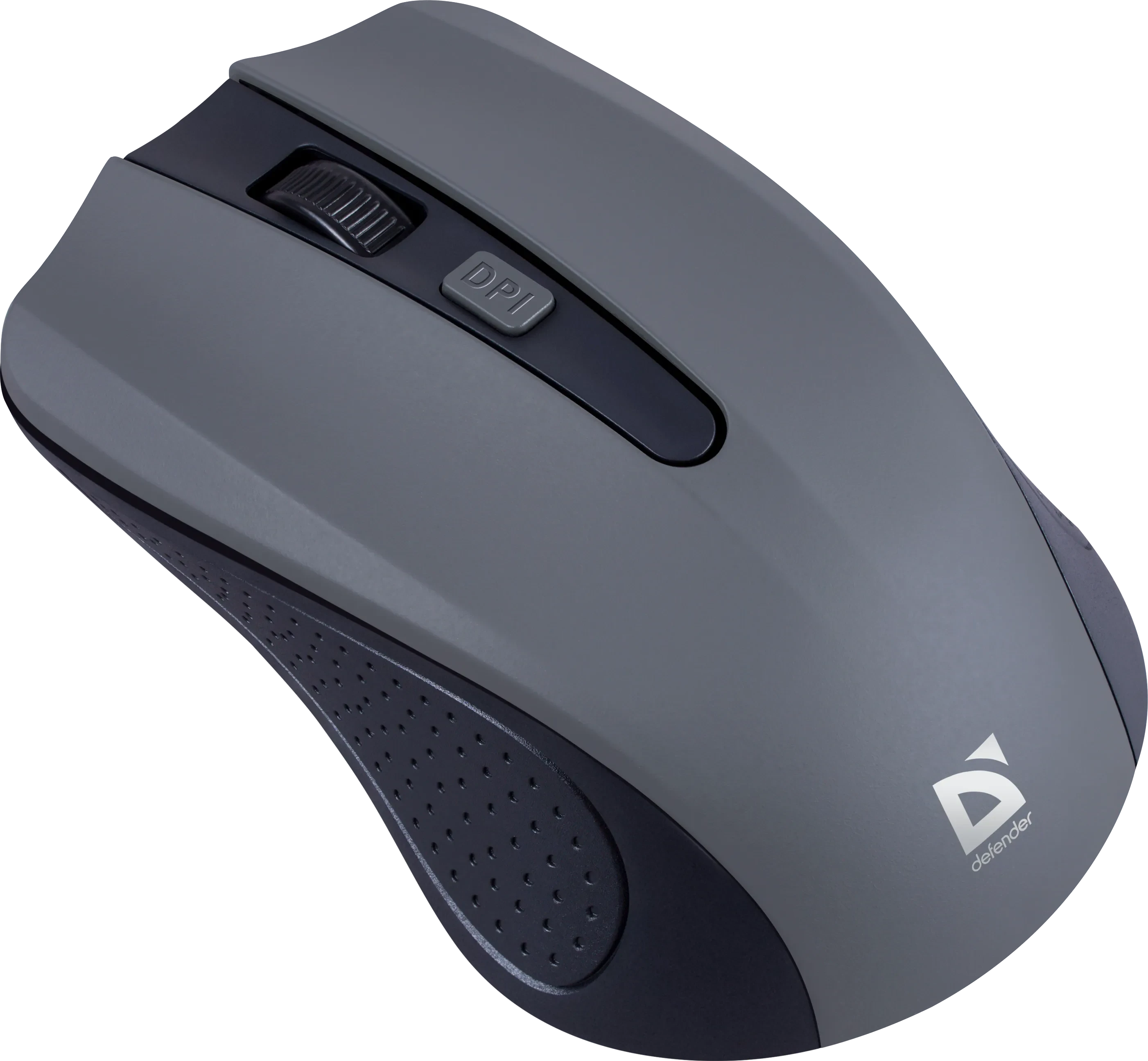 Мышь Defender Accura MM-935 (52936), 3key+колесо, Optical 800-1600dpi, 2AAA, Wireless/USB, серый