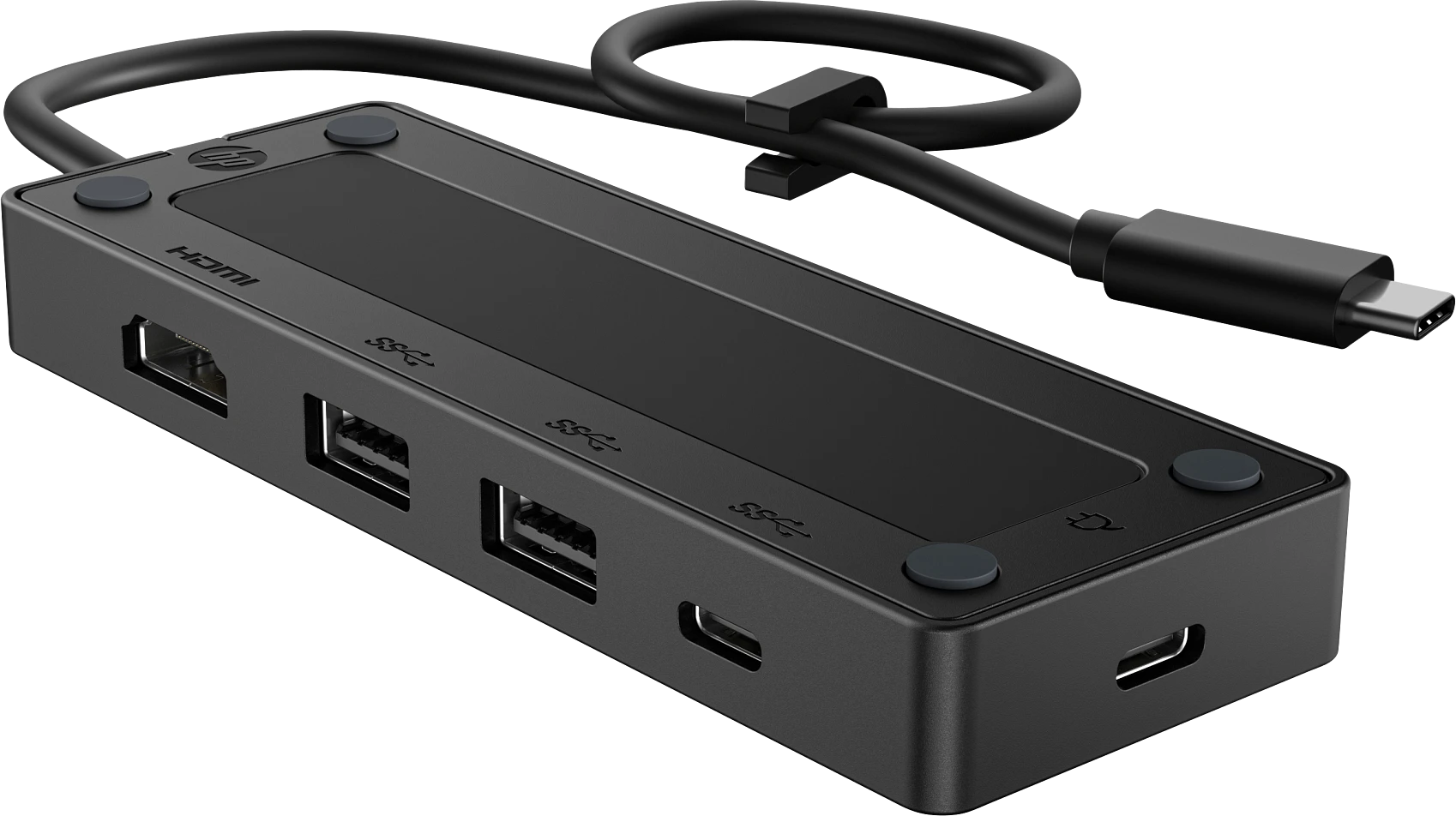 USB хаб HP Travel Hub HP USB-C G3 EURO (p/n 86T46AA)