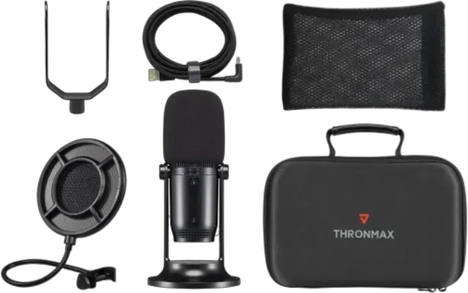 Микрофон Thronmax M2 Mdrill One Kit Black, RGB — 2