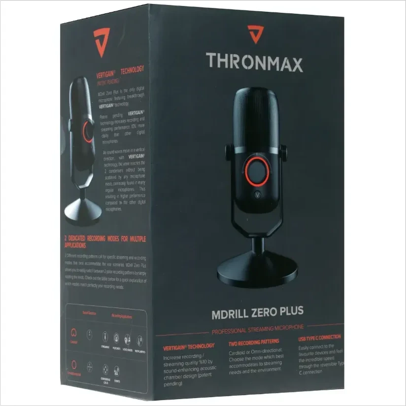 Микрофон Thronmax M4 Mdrill ZeroPlus, 96kHz, RGB — 3