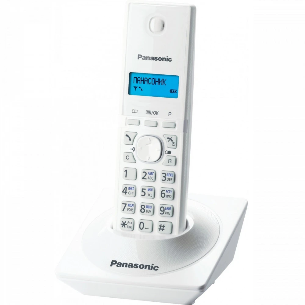 Радио-телефон Panasonic KX-TG1711CAJ, White — 2