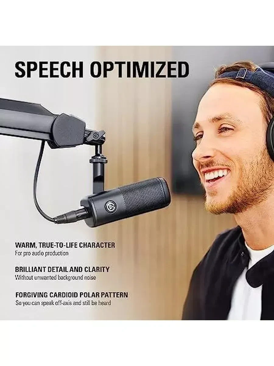 Микрофон Elgato Wave DX, 50-15000 Hz, XLR — 2