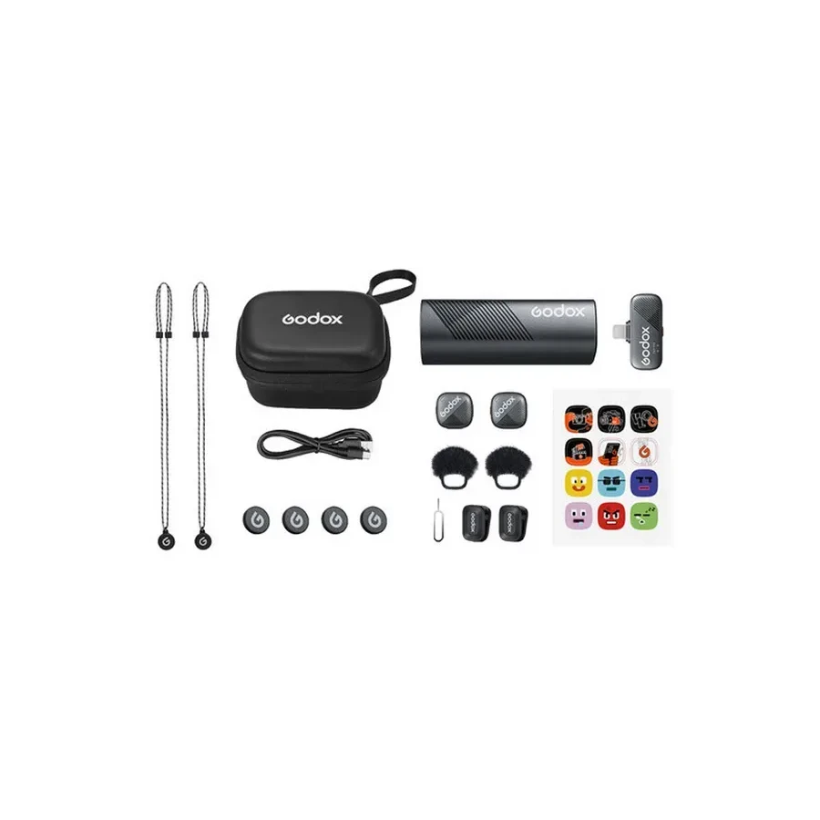 Микрофон Godox Cube SC Kit2, беспроводной, 300м — 3