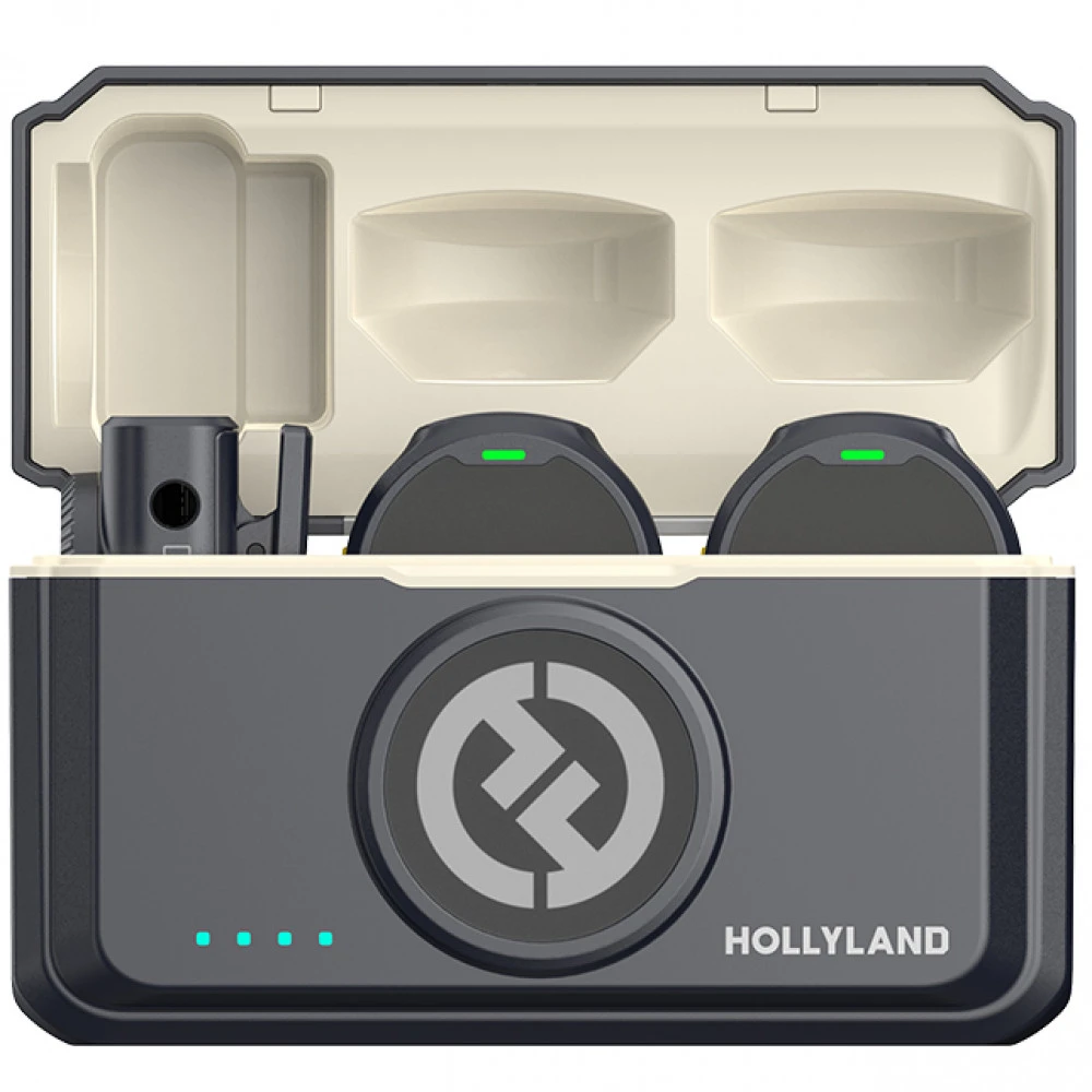 Петличный микрофон Hollyland Lark M2 Combo Черный