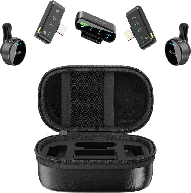 Микрофон ttec GoMic Pro Plug&Play Universal Wireless mic kit