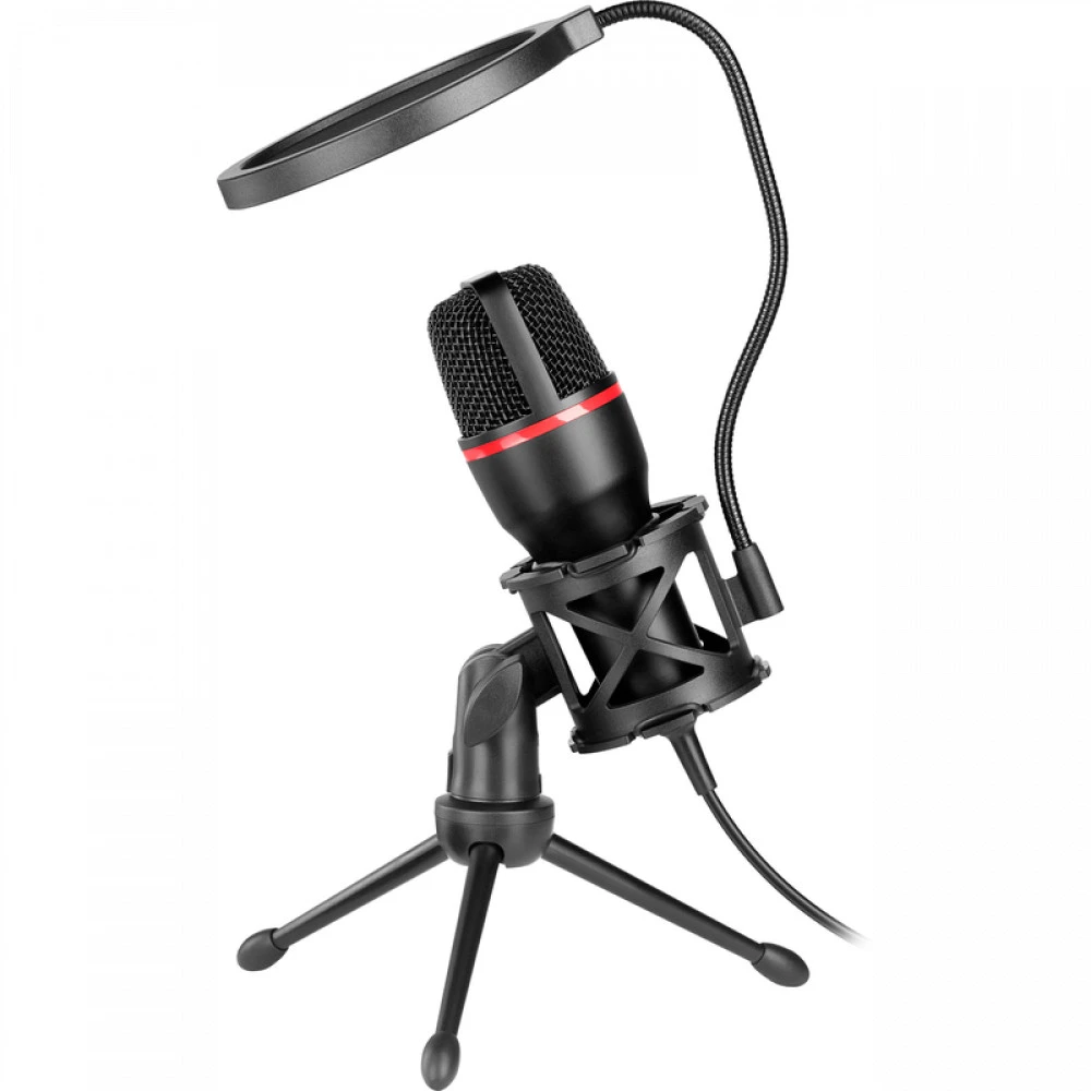 Микрофон Defender Forte GMC 300, 100Hz-10kHz, -120dB/mkb, 2200Om, 1.5m, USB — 5