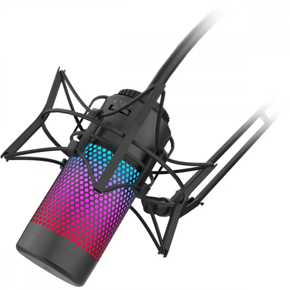 Микрофон A4Tech Bloody GM50 Pro, 20Hz-20kHz, 37dB, USB Type-C, 2.5m, RGB, Black — 4