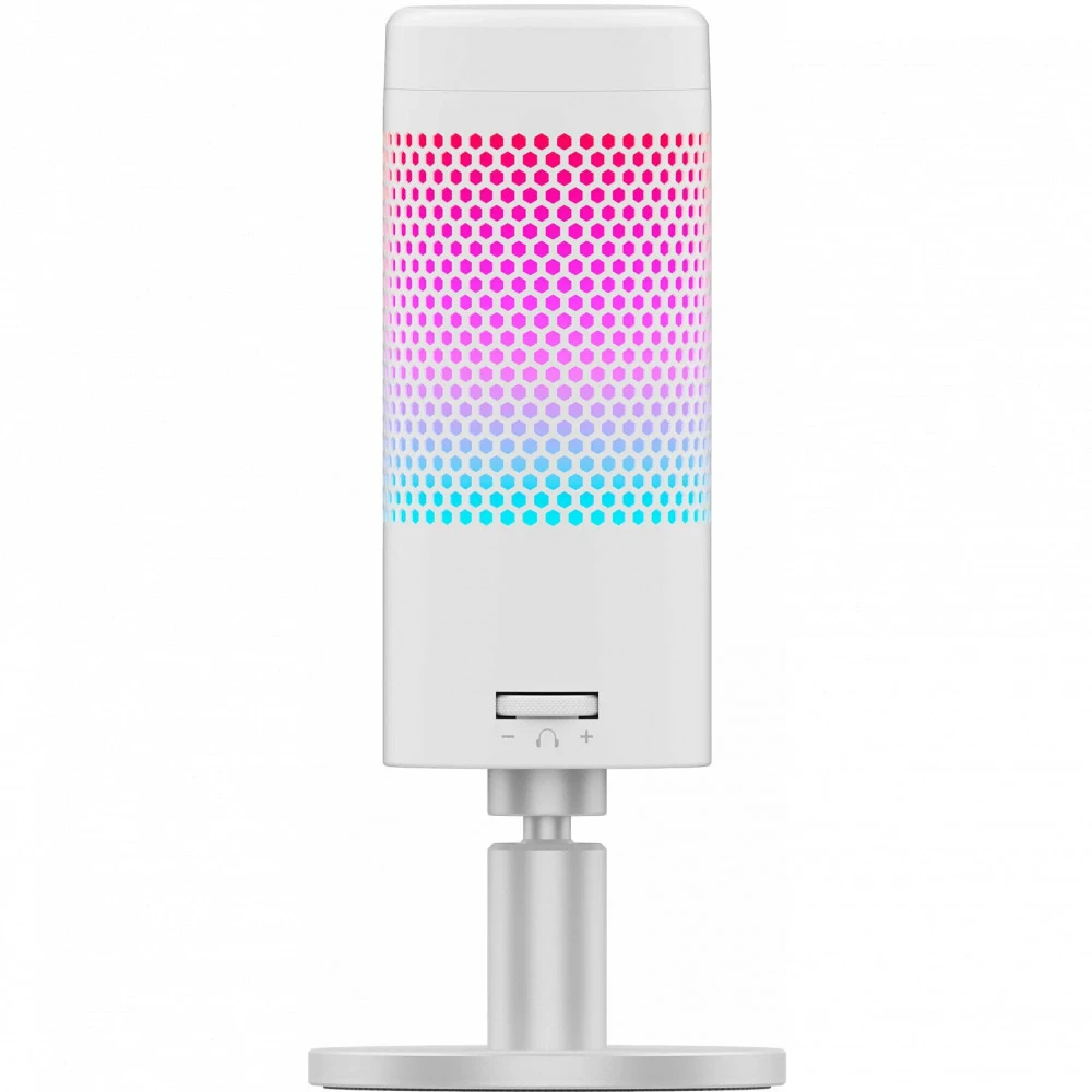 Микрофон A4Tech Bloody GM50 Pro, 20Hz-20kHz, 37dB, USB Type-C, 2.5m, RGB, White — 2