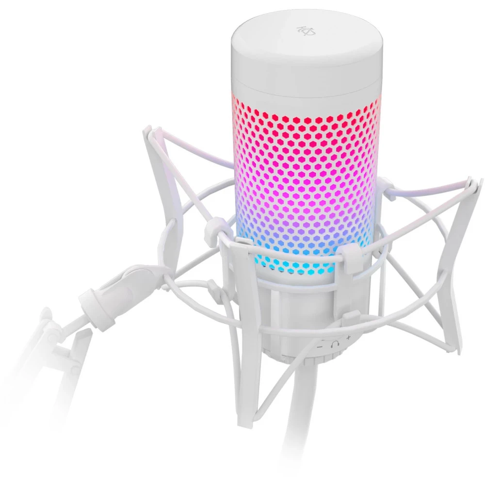 Микрофон A4Tech Bloody GM50 Pro, 20Hz-20kHz, 37dB, USB Type-C, 2.5m, RGB, White — 5
