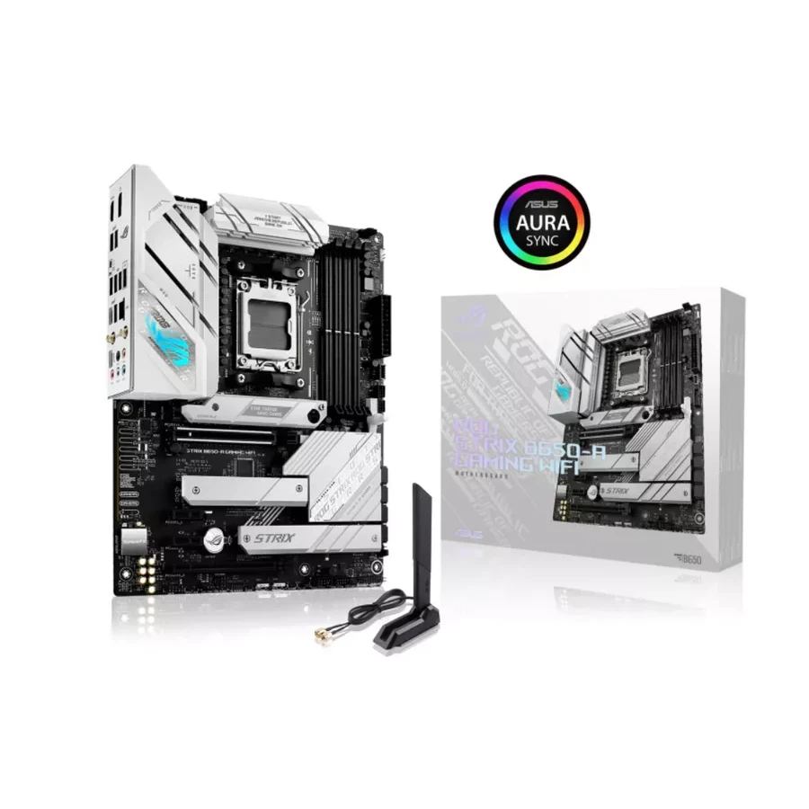 Материнская плата ASUS ROG STRIX B650-A GAMING WIFI, AM5, DDR5, ATX