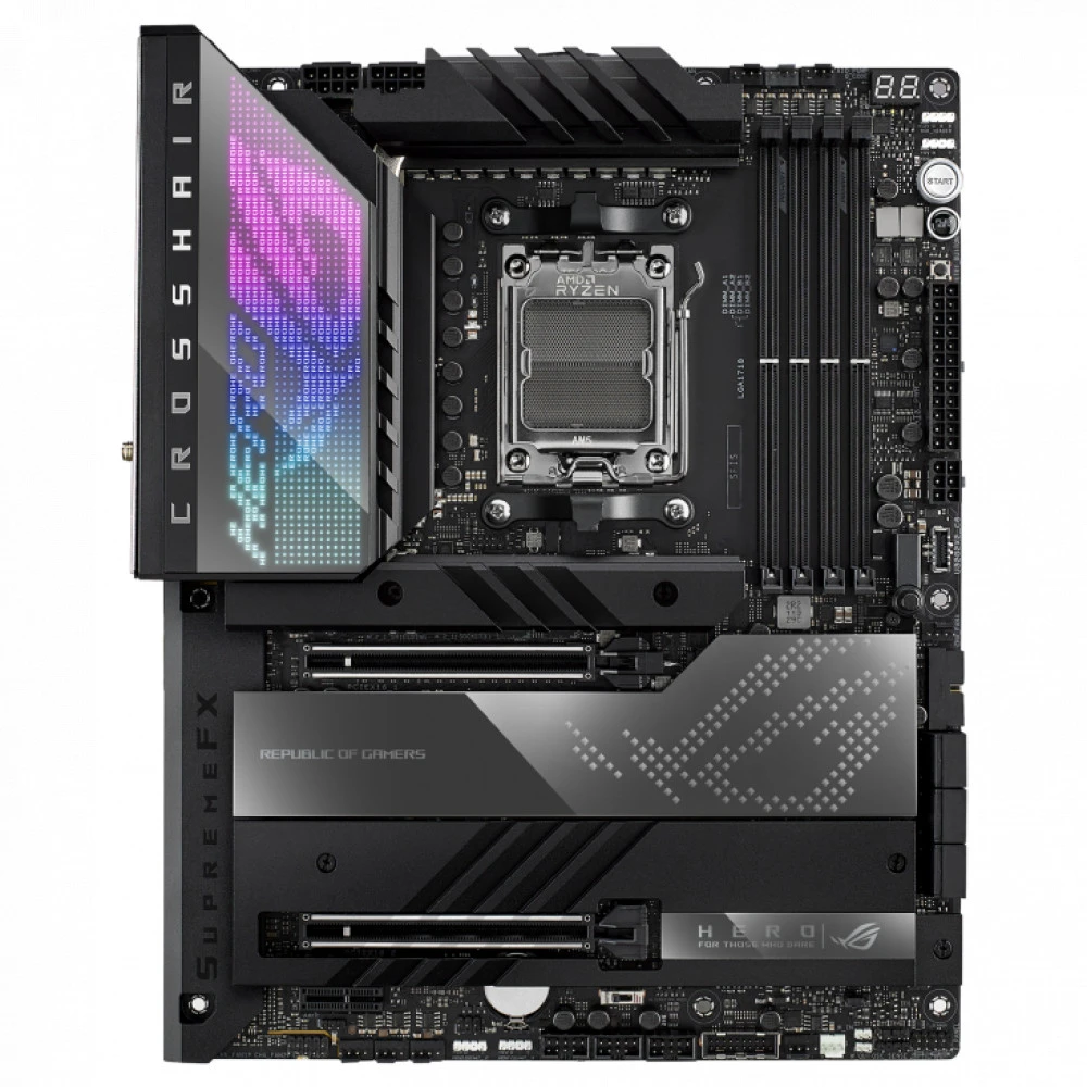 Материнская плата ASUS ROG CROSSHAIR X670E HERO, AM5, DDR5, Wi-Fi 6E — 3